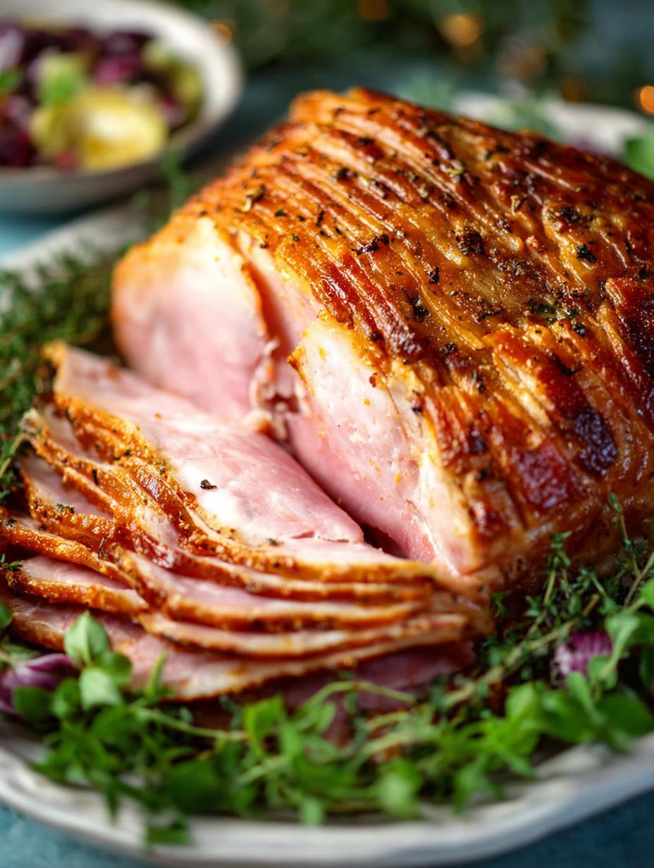 Baked Ham with Pineapple Glaze: 7 Irresistible Secrets - Baked Ham - additional detail