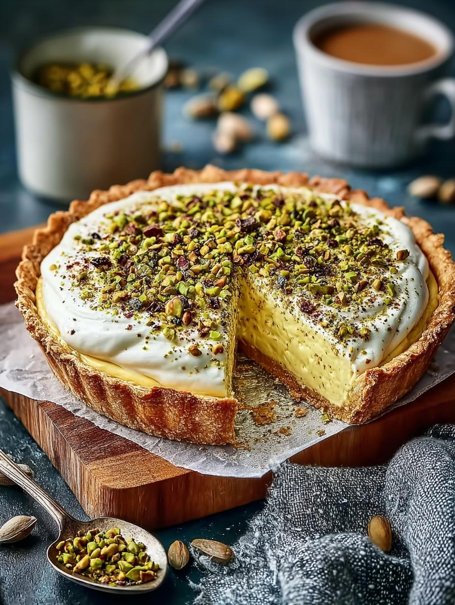 Baked Pistachio Custard Pie: 8 Creamy Holiday Tips - Baked Pistachio Custard Pie - additional detail