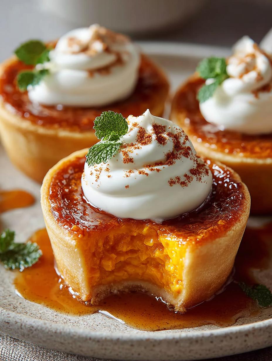 Bite Sized Mini Pumpkin Pies: Fall’s Perfect Treats - Bite Sized Mini Pumpkin - main visual representation