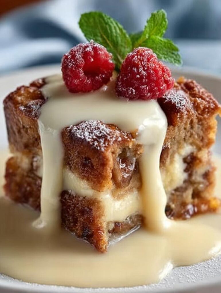 Bread Pudding with Warm