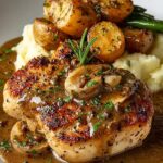 Chicken Garlic Gravy