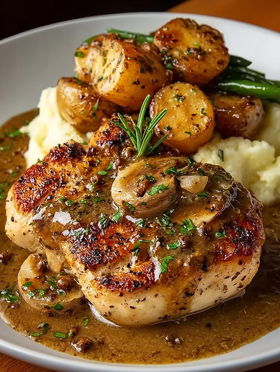 Chicken Garlic Gravy
