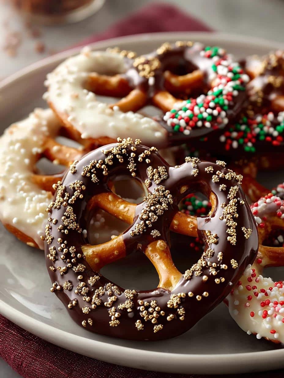 Delicious Chocolate Covered Pretzels: 5 Easy Variations 1 Chocolate Covered Pretzels