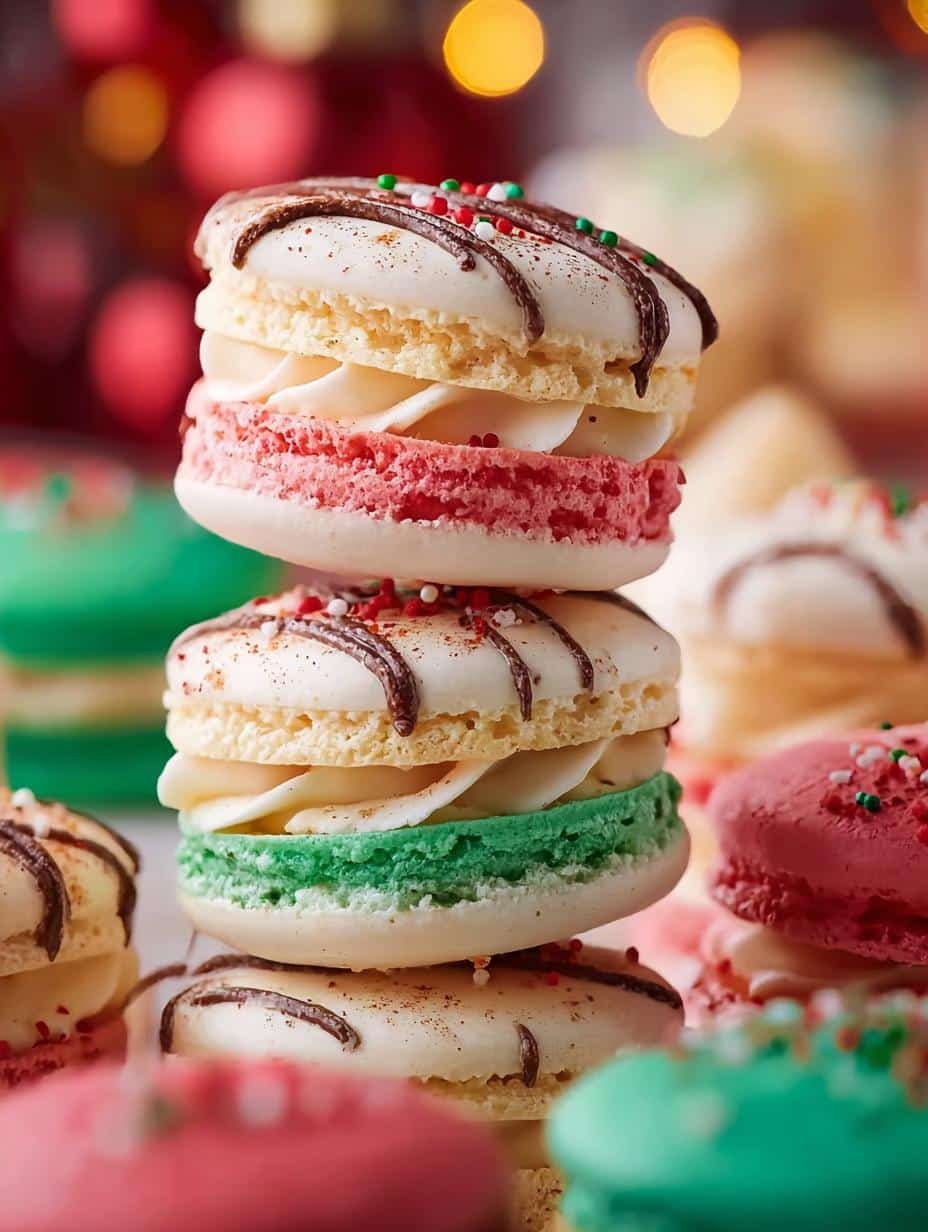 Christmas Tree Cake Macarons: 5 Festive Ideas - Christmas Tree Cake Macarons - additional detail