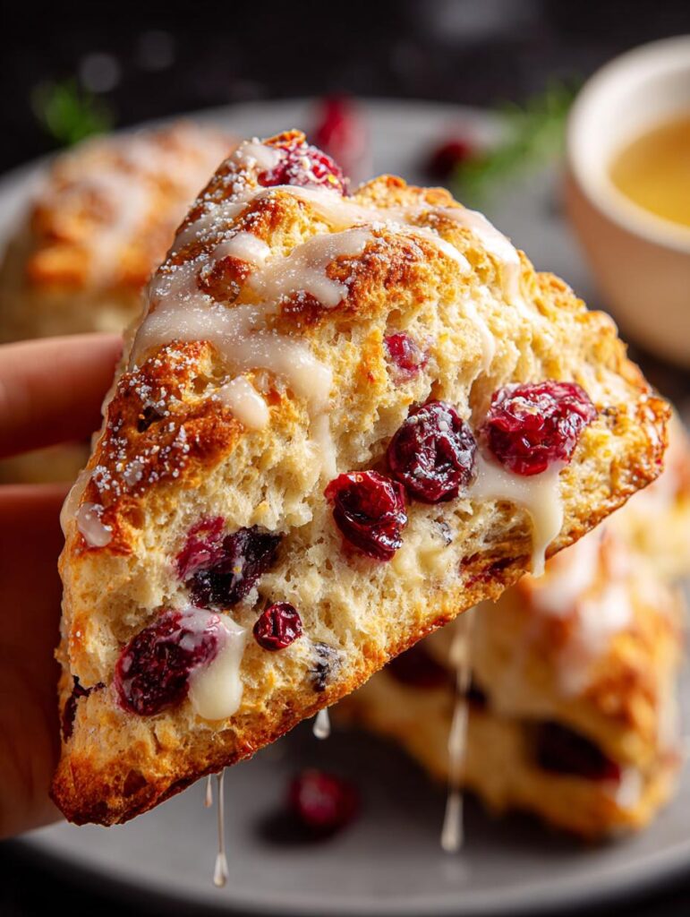 Cranberry Orange Scones