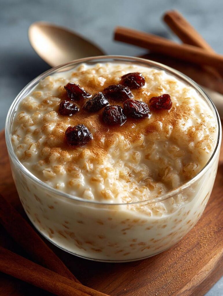 Creamy Cinnamon Rice Pudding