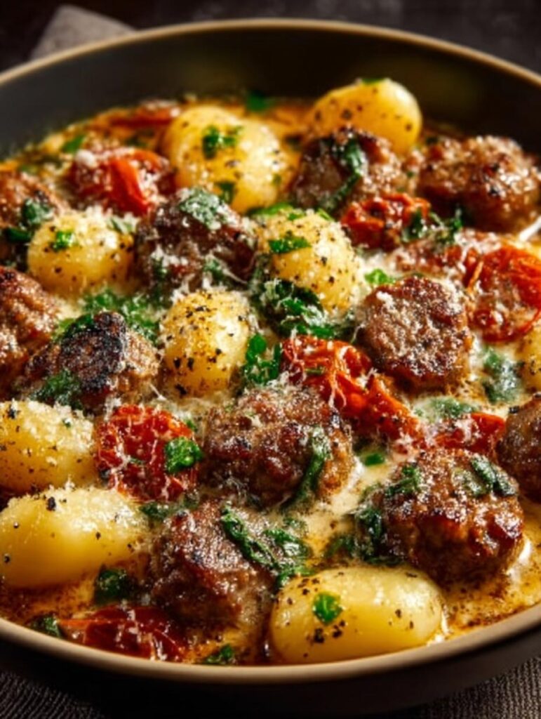 Creamy Italian Sausage Gnocchi