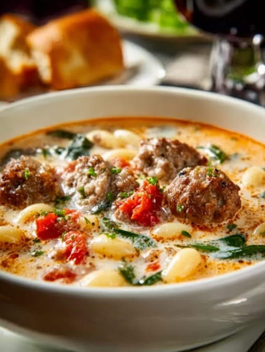 Creamy Italian Sausage Soup