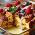 Eggnog French Toast Bake