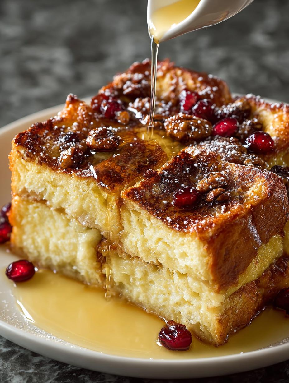 French Toast Casserole with Pecans: A Delightful Brunch Dish - French Toast Casserole with - additional detail