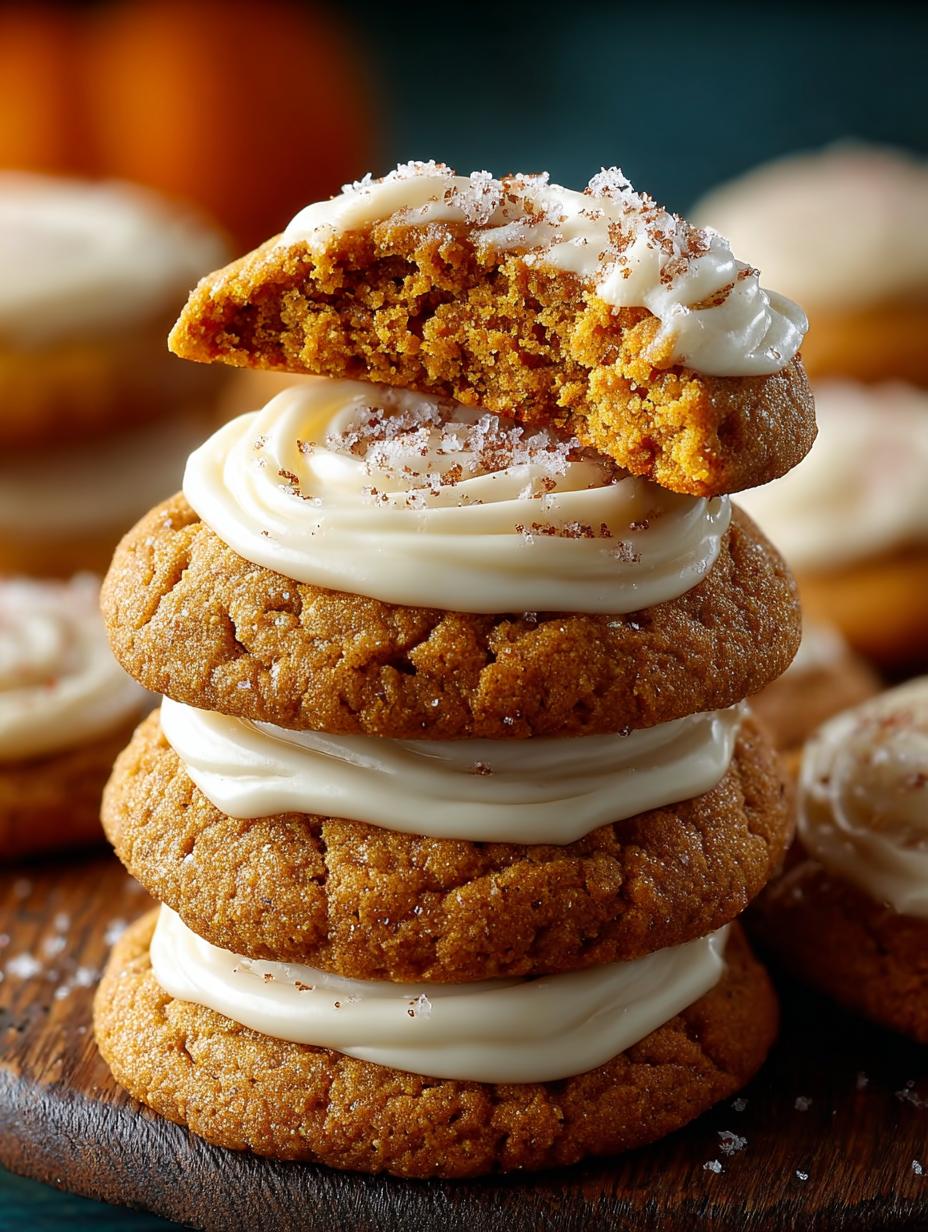 Frosted Pumpkin Cookies