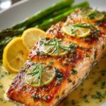 Garlic Lemon Butter Salmon