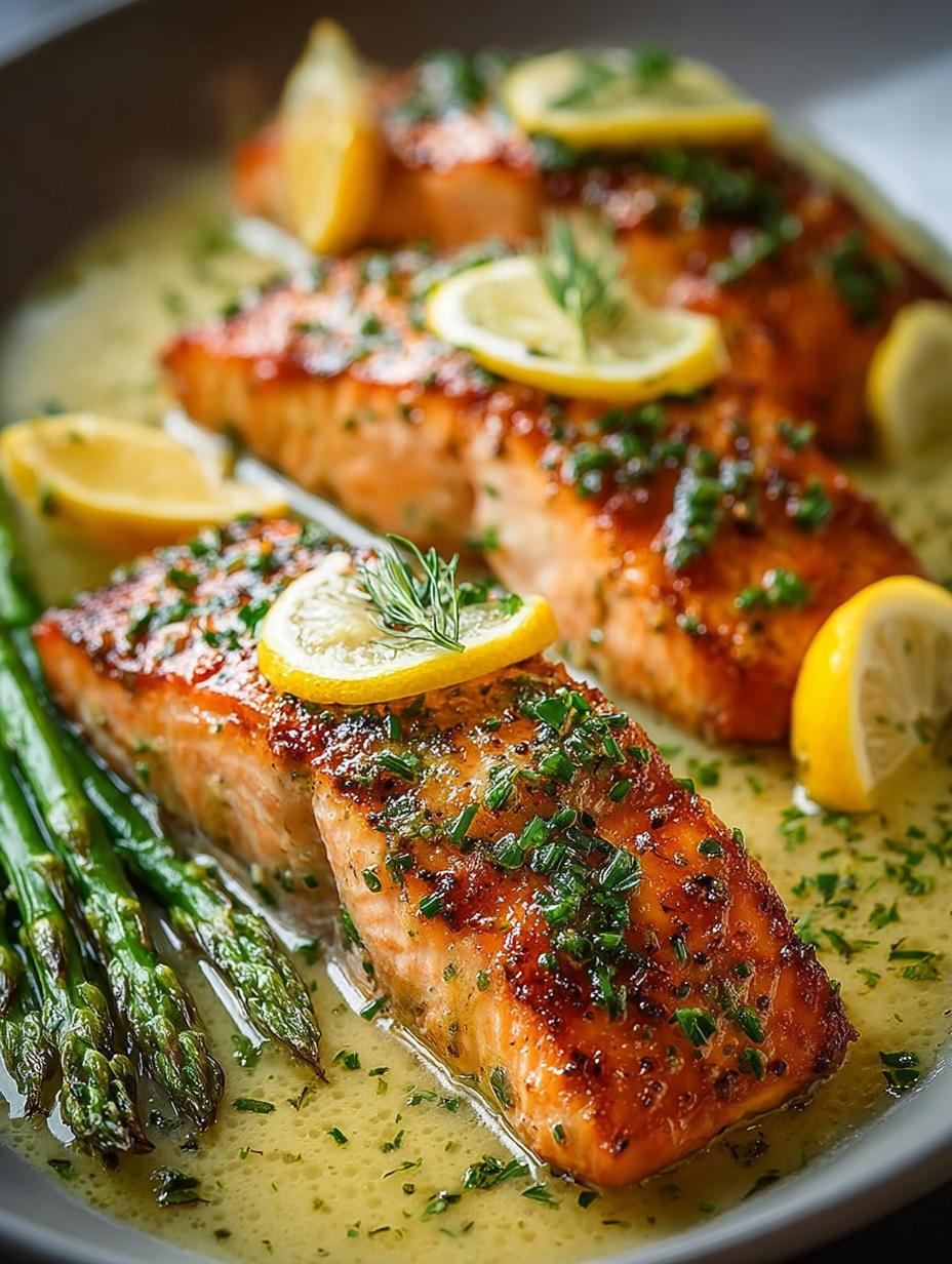 Garlic Lemon Butter Salmon: A Delicious Dinner Recipe - Garlic Lemon Butter Salmon - additional detail