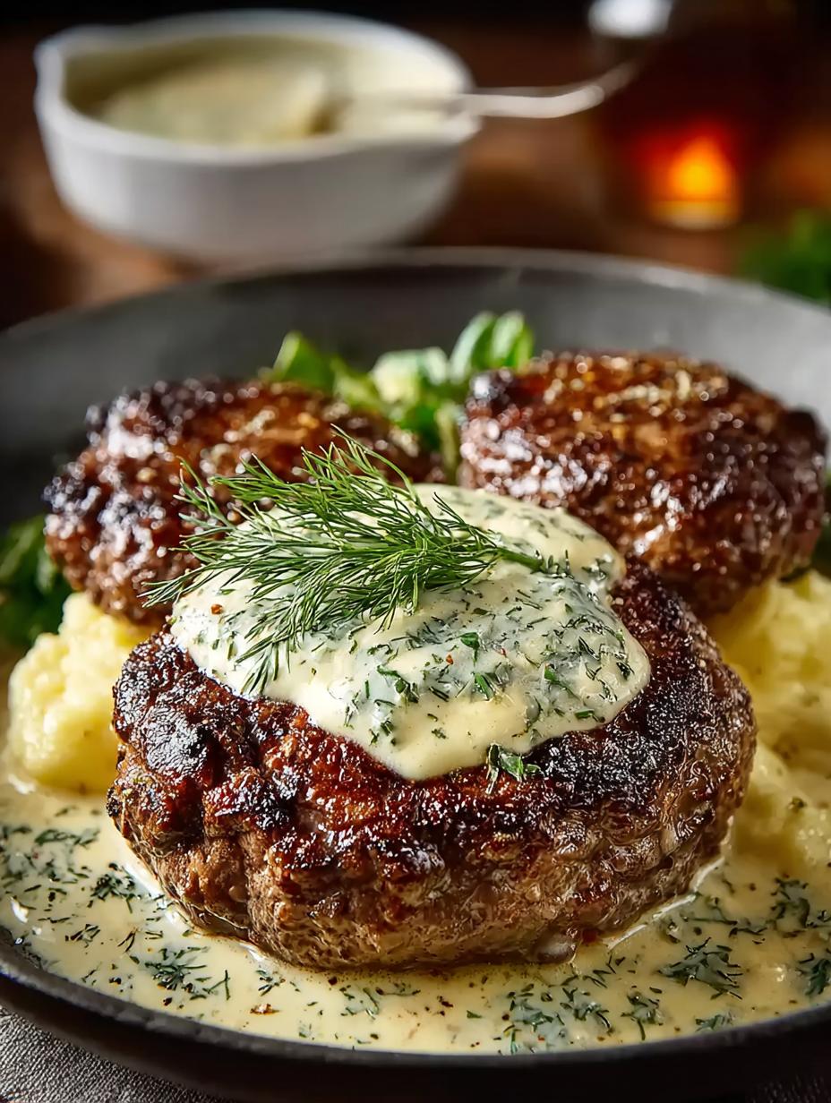 Hamburger Steak Creamy Dill: 5 Comforting Secrets - Hamburger Steak Creamy Dill - main visual representation