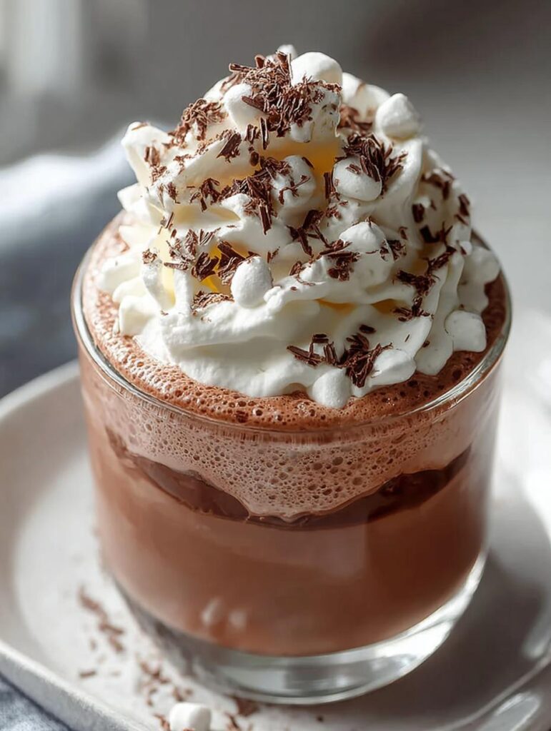 Indulge Whipped Hot Chocolate