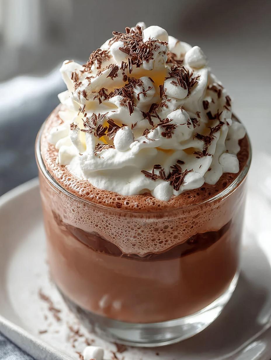 Indulge Whipped Hot Chocolate