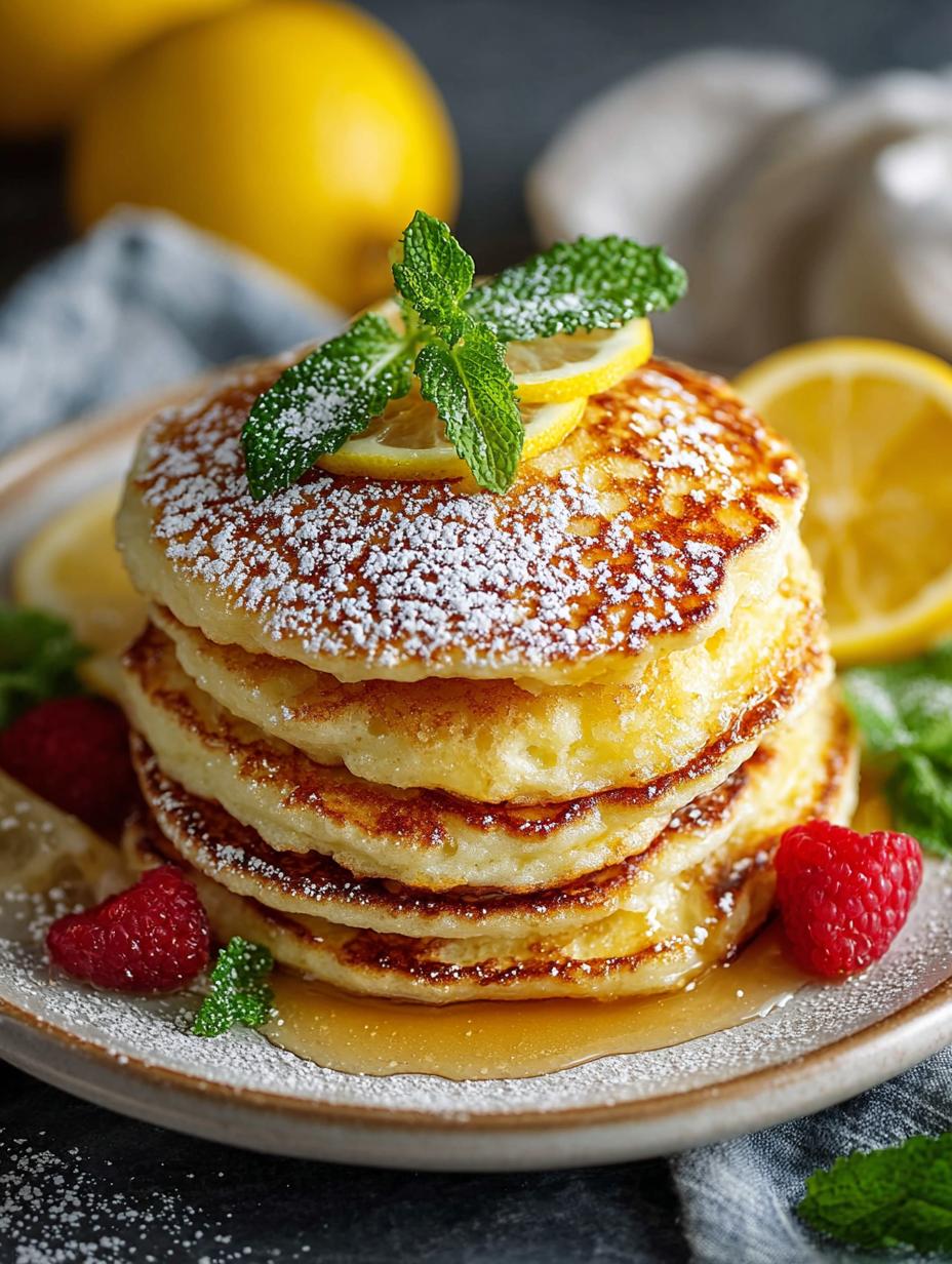 Delicious Lemon Ricotta Pancakes for Your Brunch - Lemon Ricotta Pancakes - main visual representation