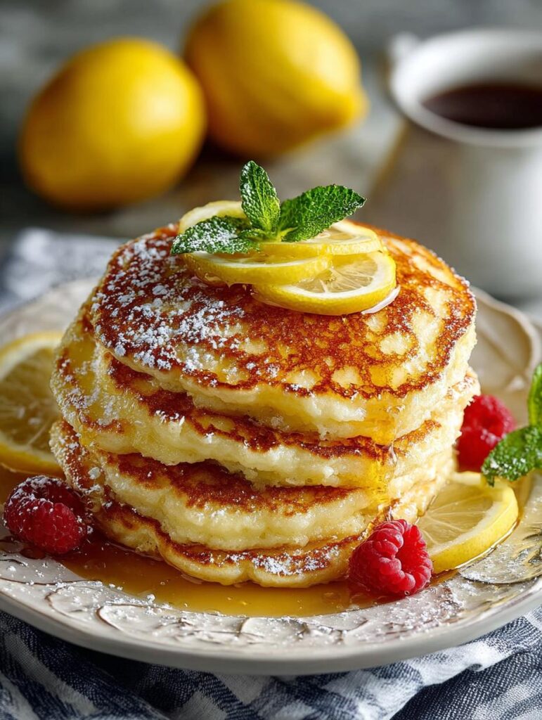 Lemon Ricotta Pancakes