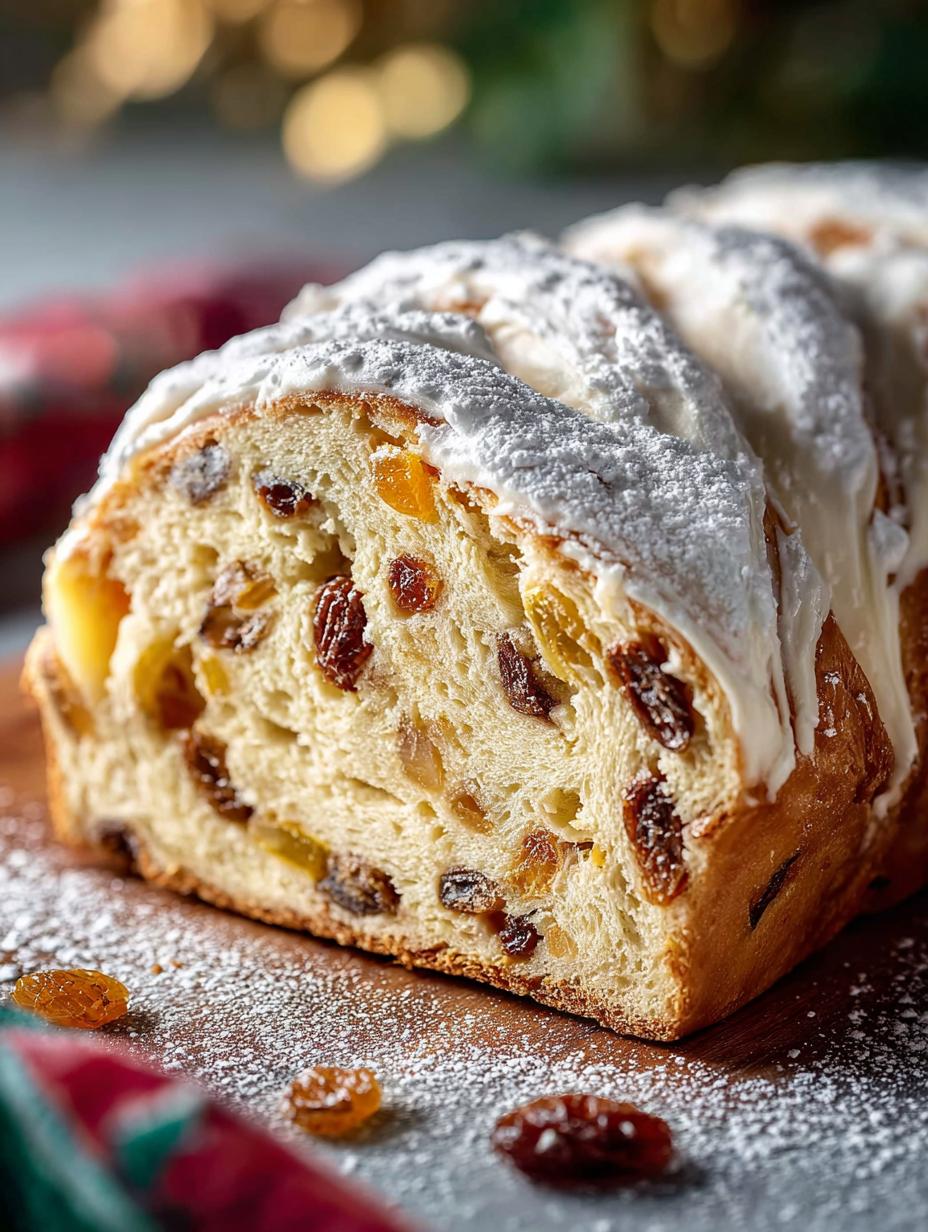 Perfected German Stollen Bread