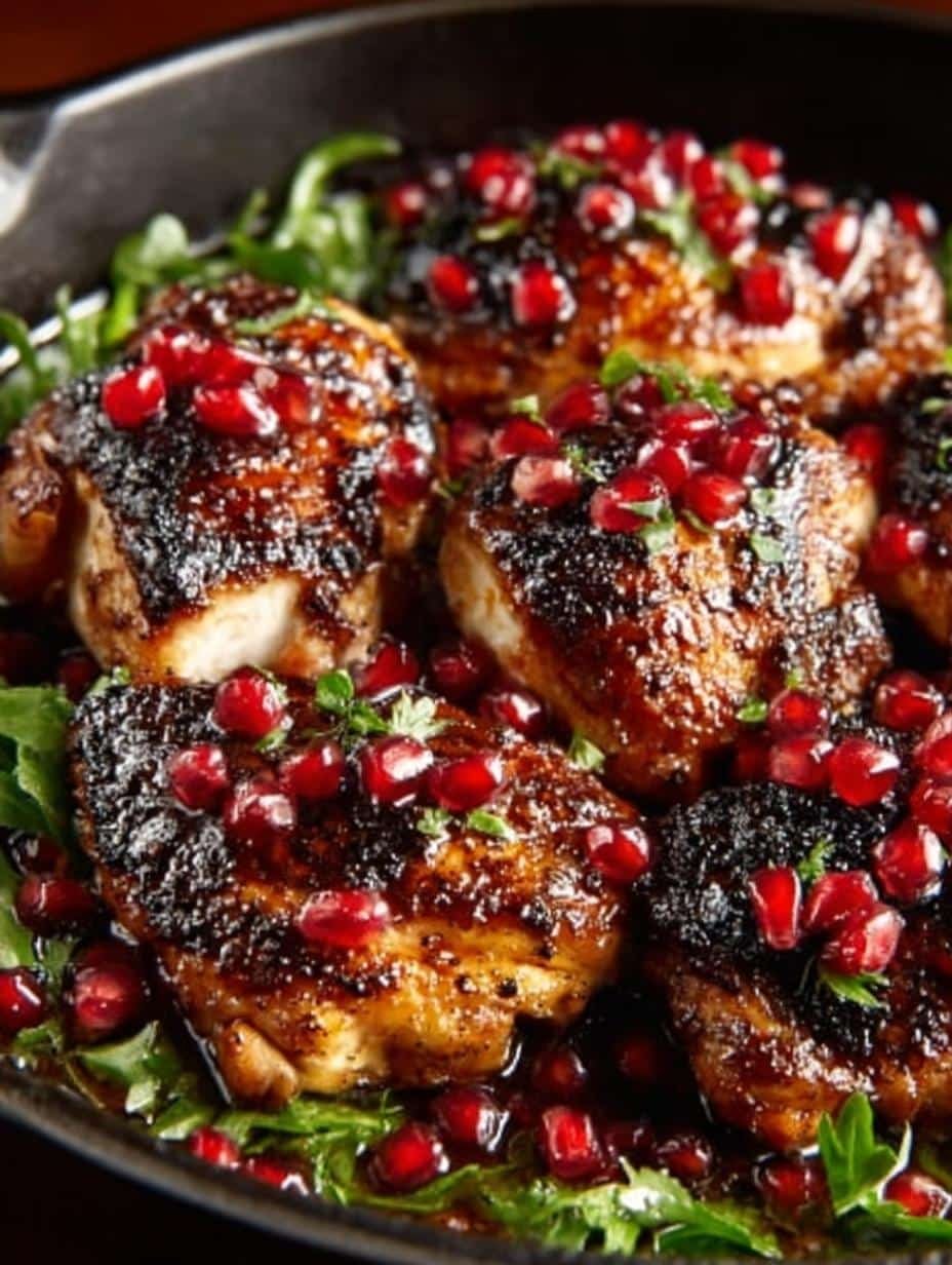 Pomegranate Skillet Chicken Incredible: 5 Amazing Steps 2 Pomegranate Skillet Chicken Incredible: 5 Amazing Steps - Pomegranate Skillet Chicken Incredible - main visual representation