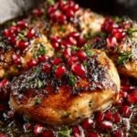 Pomegranate Skillet Chicken Incredible: 5 Amazing Steps 4 Pomegranate Skillet Chicken Incredible