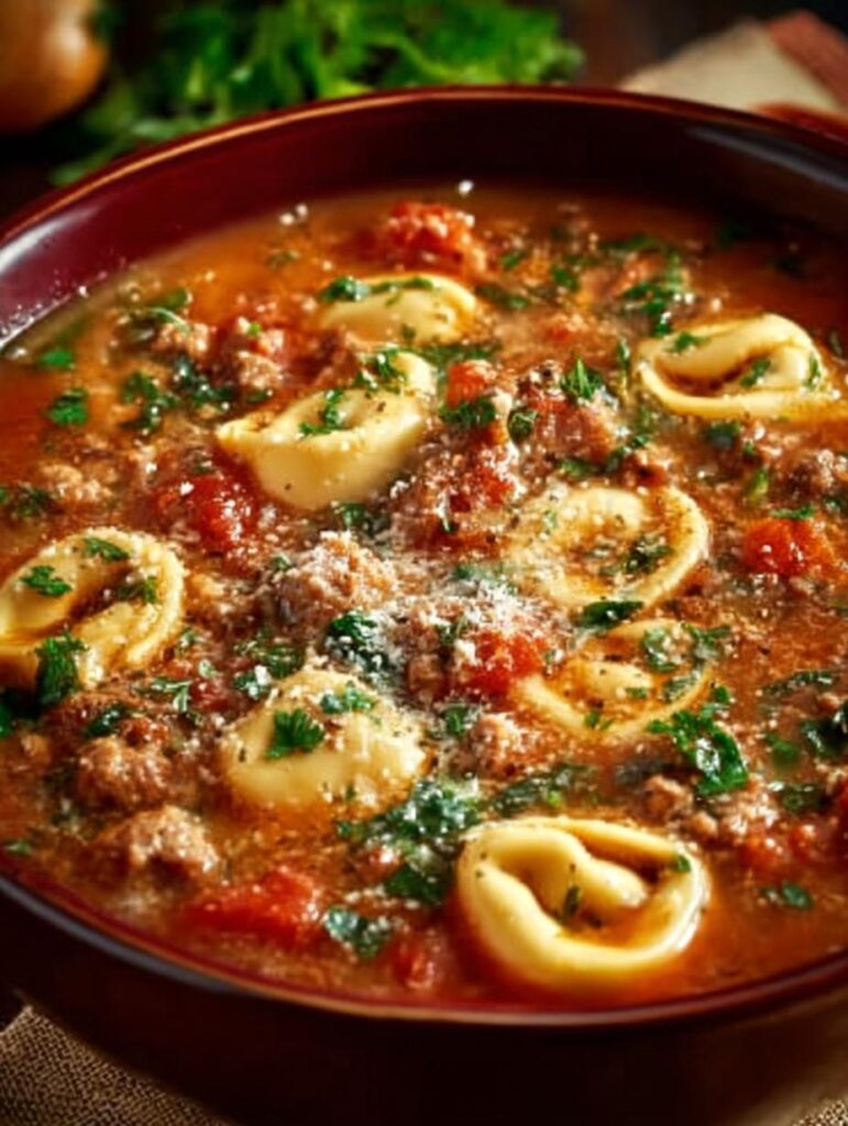 Sausage Tortellini Soup Incredible