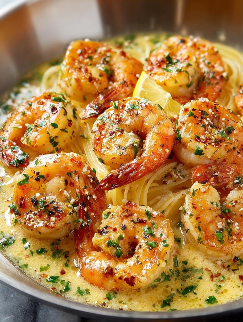 Shrimp Scampi: 20-Minute Gourmet Delight - Shrimp Scampi - additional detail