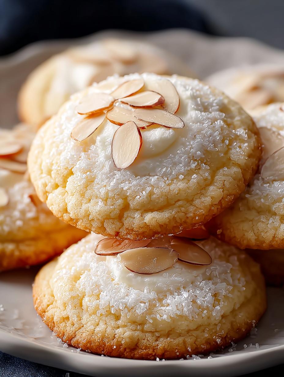Soft Almond Sugar Cookies