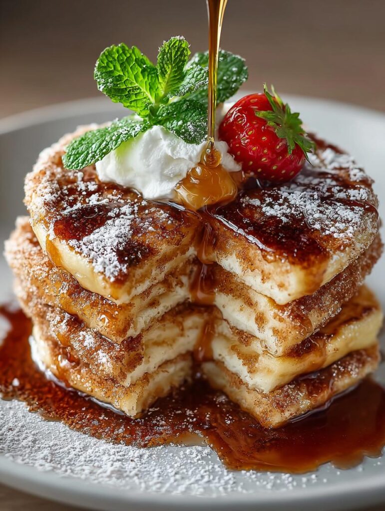 Spanish Churro Pancakes Sweet