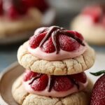 Strawberry Kiss Cookies