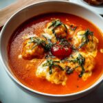 Tomato Soup with Cheesy