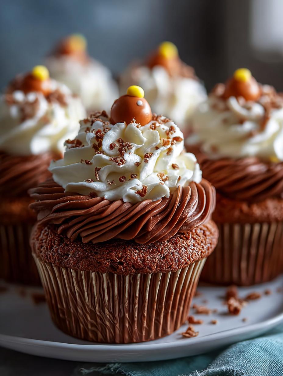 Turkey Cupcakes Fun Flavorful Celebration for Thanksgiving - Turkey Cupcakes Fun Flavorful - additional detail