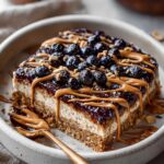 Vegan Baked Peanut Butter