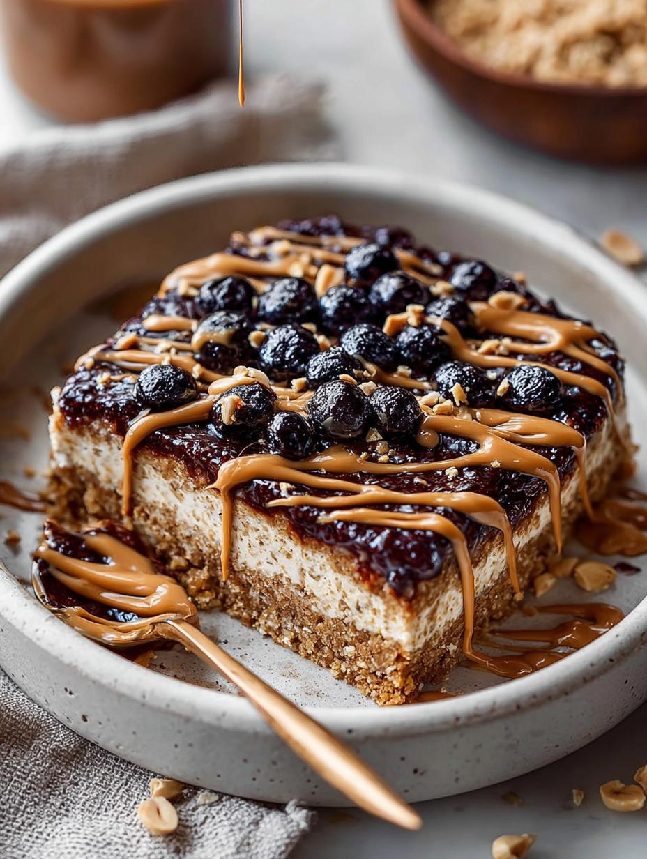 Vegan Baked Peanut Butter