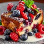 Very Berry Bread Pudding