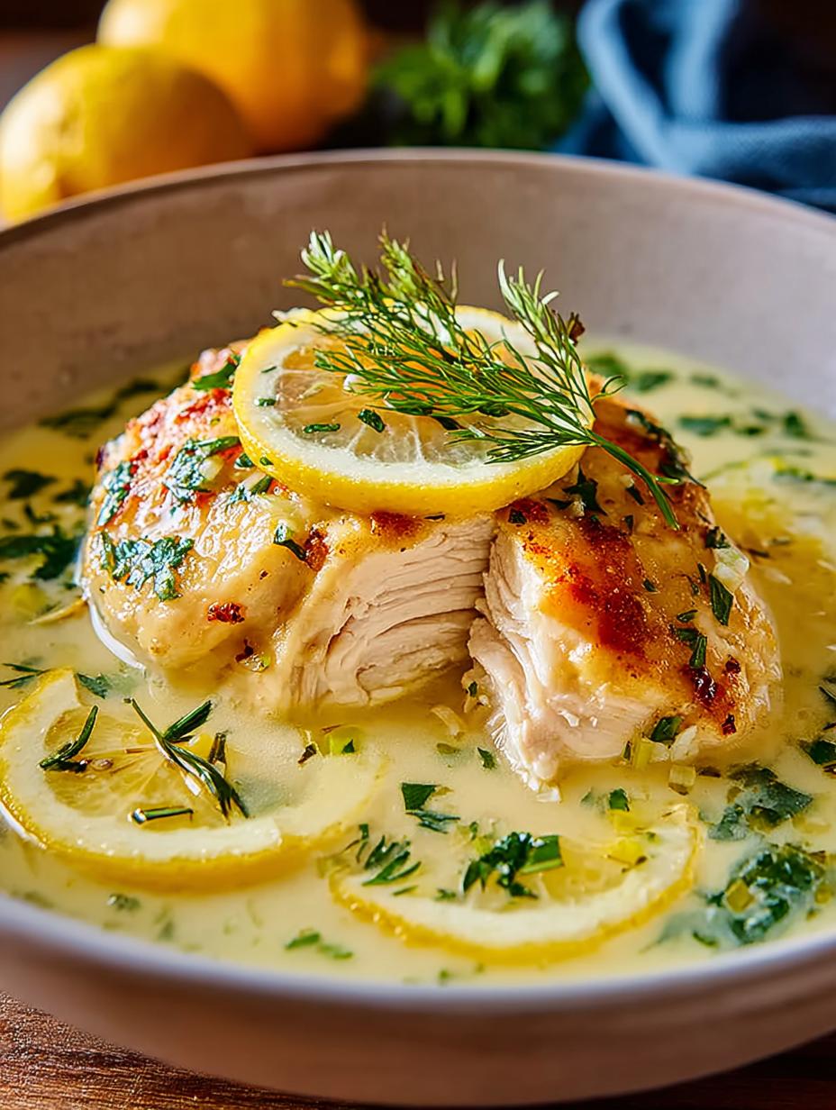 Avgolemono Greek Lemon Chicken: 5 Simple Steps to Savor - Avgolemono Greek Lemon Chicken - additional detail