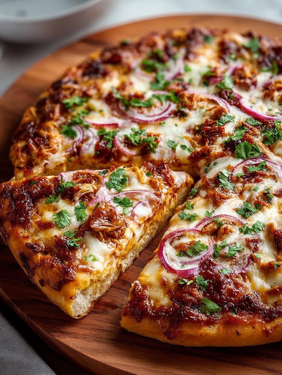 Bbq Chicken Pizza with Smoked Gouda: A Flavor Sensation - Bbq Chicken Pizza with - additional detail