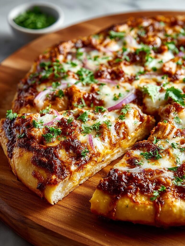 Bbq Chicken Pizza with