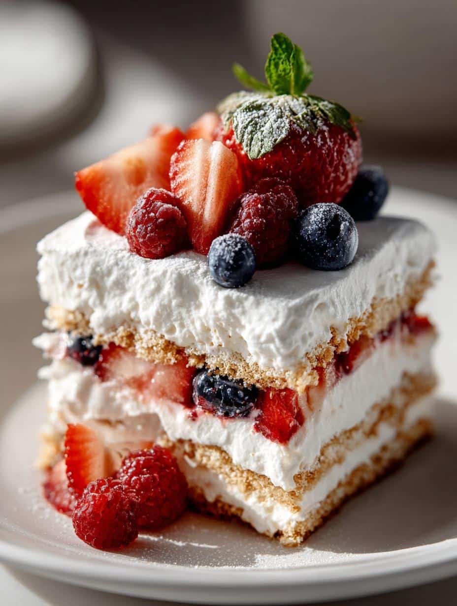Berry Icebox Cake: 7 Reasons to Love This No-Bake Dessert - Berry Icebox Cake - main visual representation