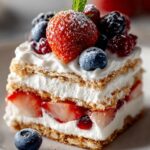 Berry Icebox Cake