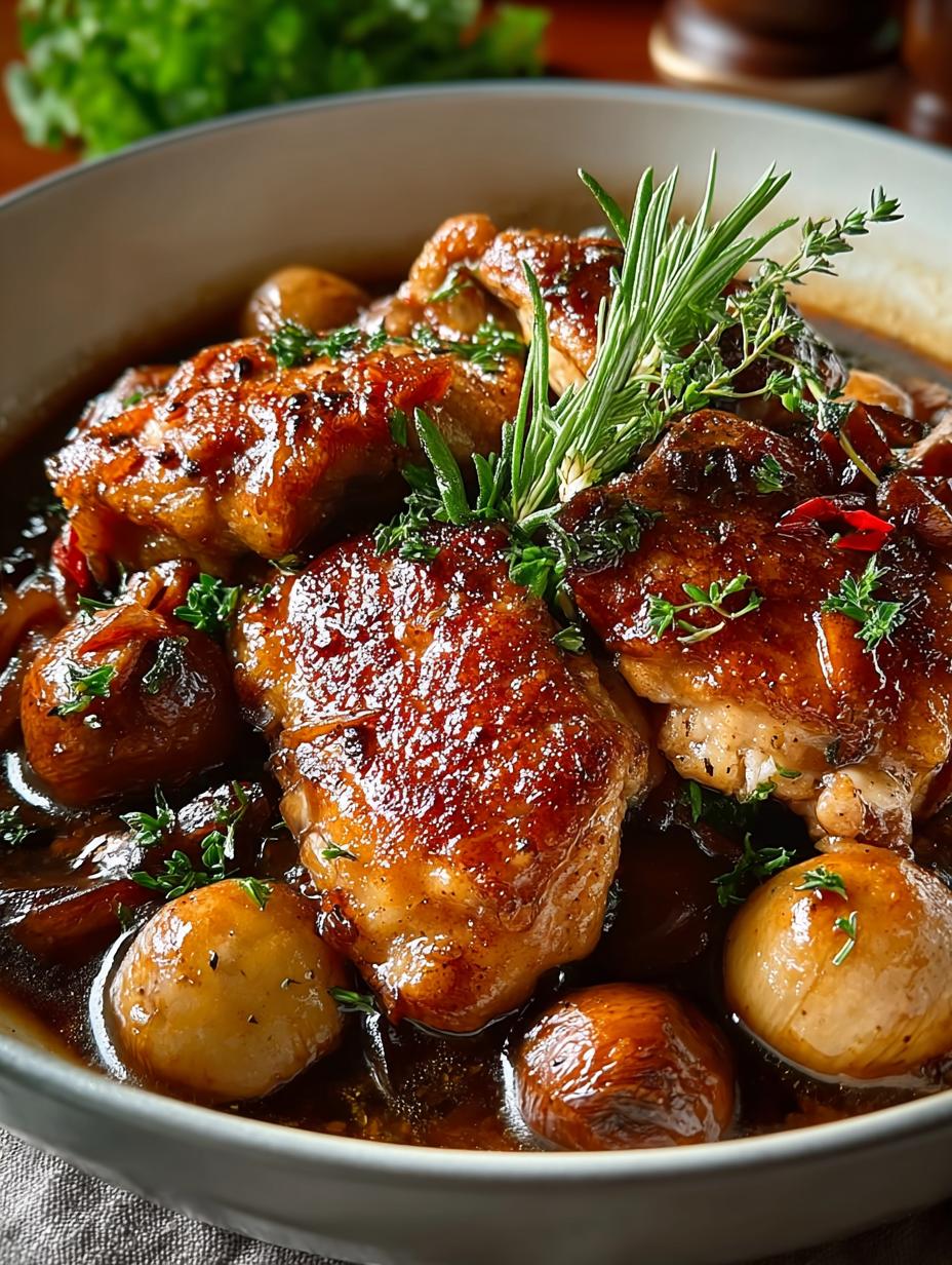 Delicious Braised Chestnut Chicken for Cozy Nights - Braised Chestnut Chicken - main visual representation