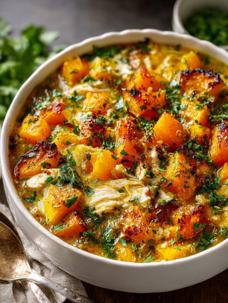 Butternut Squash Green Chili