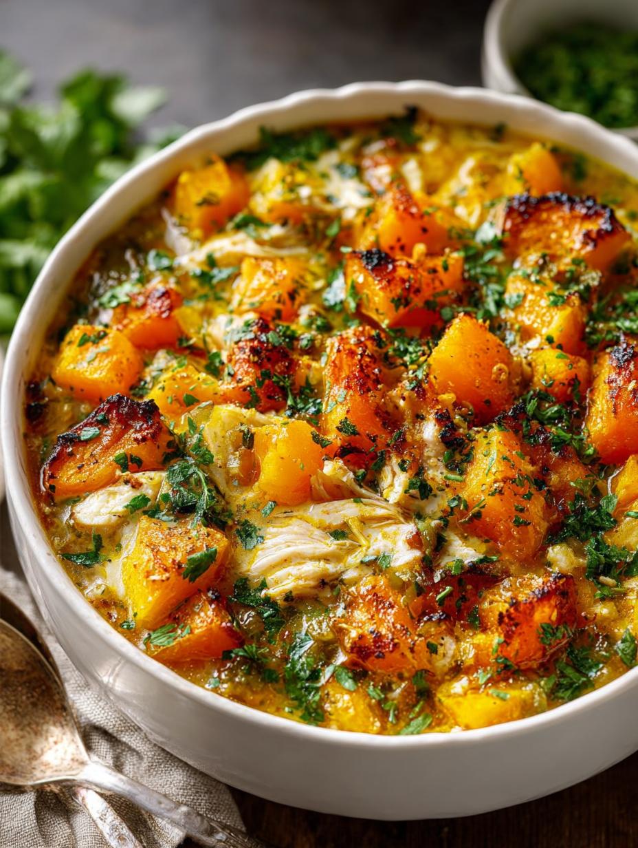 Butternut Squash Green Chili