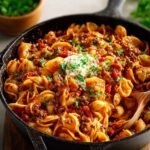 Cheesy Taco Pasta Skillet
