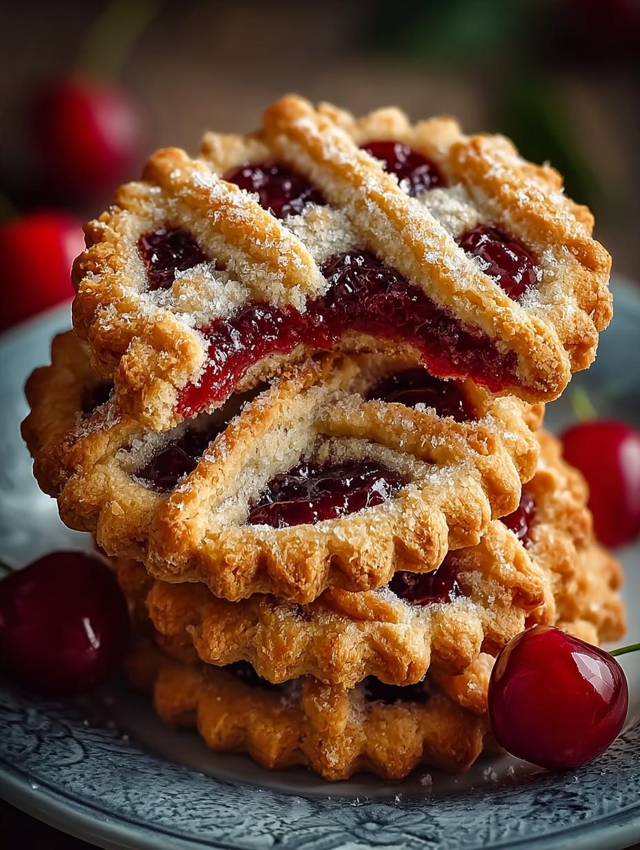 Irresistible Cherry Pie Cookies for Sweet Cravings - Cherry Pie Cookies - main visual representation
