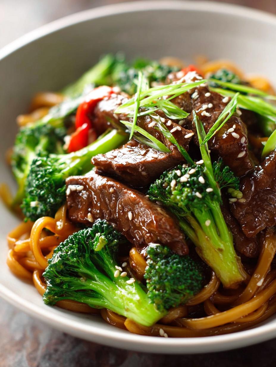 Chinese Beef Broccoli Noodles: 5 Delicious Tips - Chinese Beef Broccoli Noodles - main visual representation