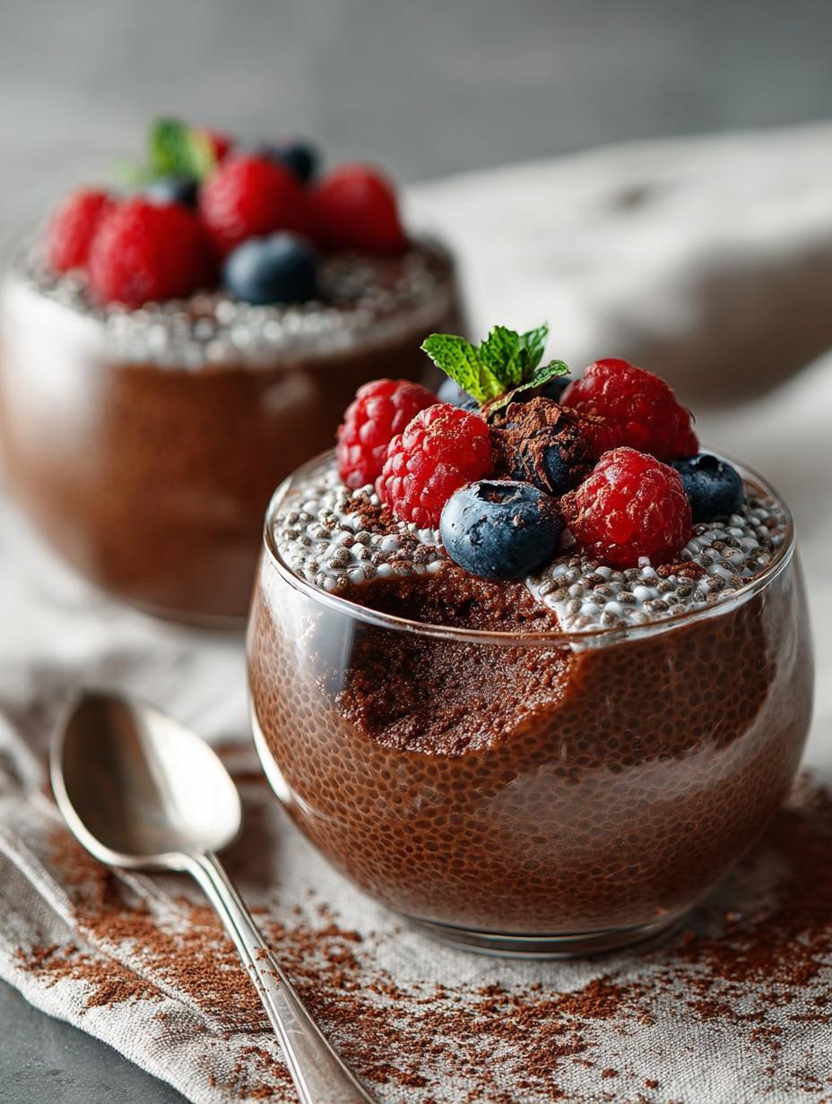 Delicious Chocolate Chia Seed Pudding Recipe for Everyone - Chocolate Chia Seed Pudding - main visual representation