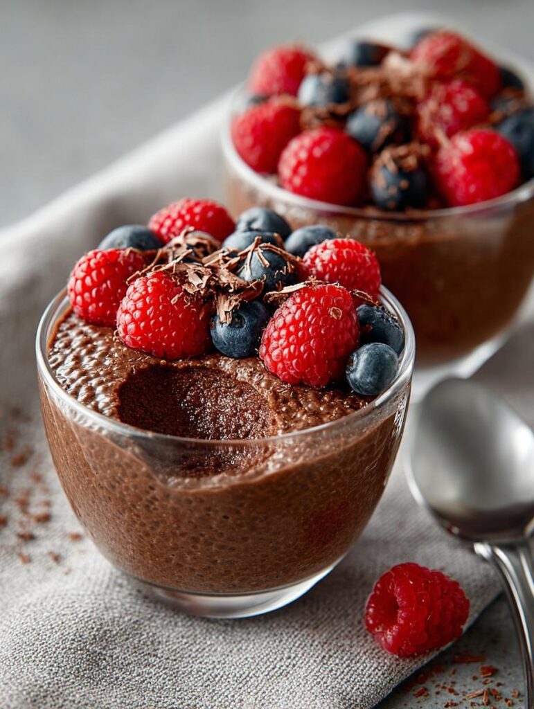 Chocolate Chia Seed Pudding