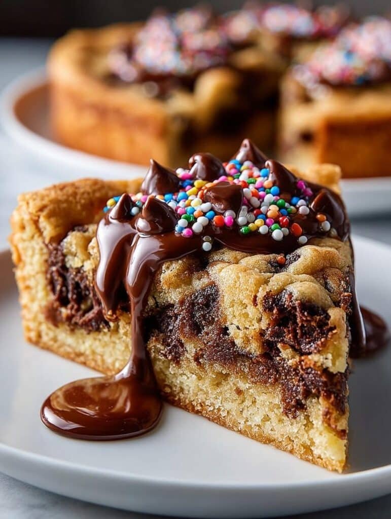 Chocolate Chip Cookie Cake