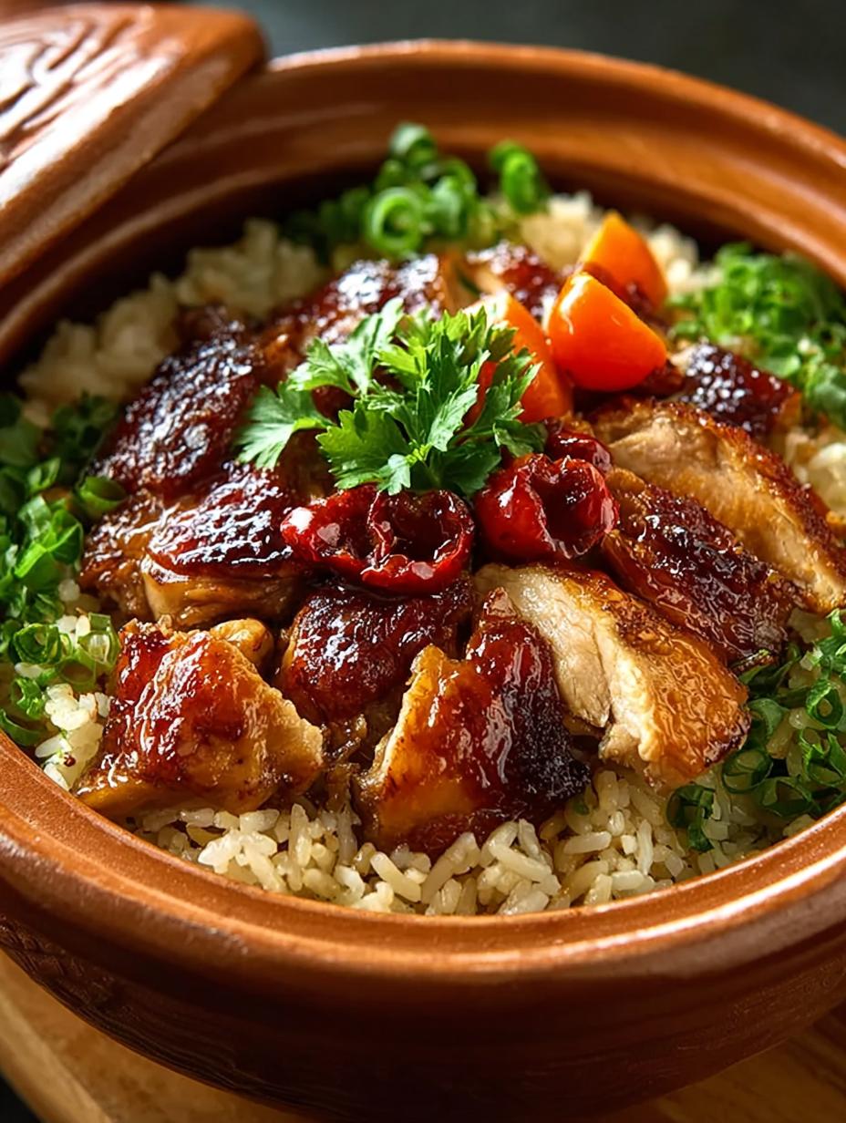 Clay Pot Chicken Rice